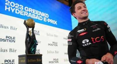 Hyderabad E Prix: Jaguar’s Mitch Evans seals pole position in qualifying