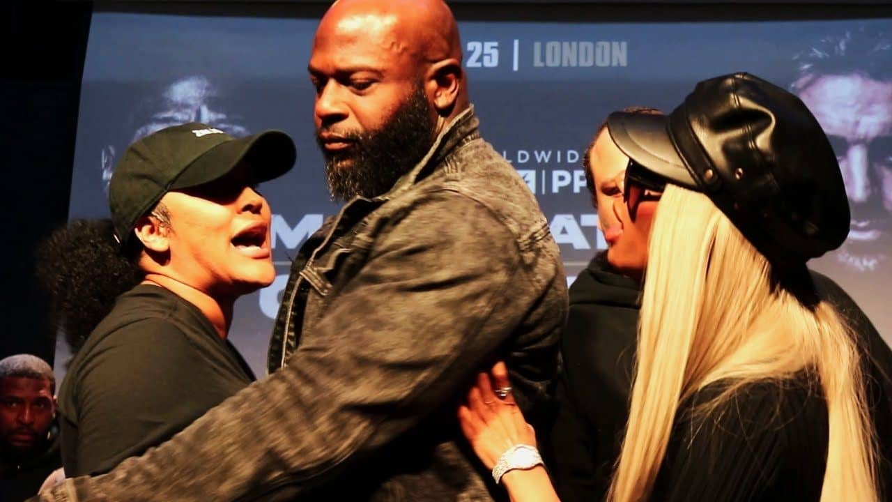 Watch Tommie Lee slaps Natalie Nunn before their celebrity boxing match after Chris Brown allegations, slap video goes viral