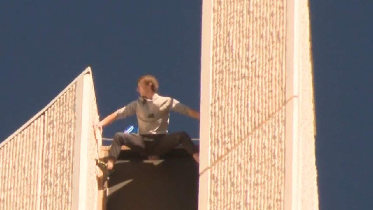Who is climber Maison DesChamps aka Pro Life Spiderman arrested after climbing tower in Phoenix, his age and Instagram