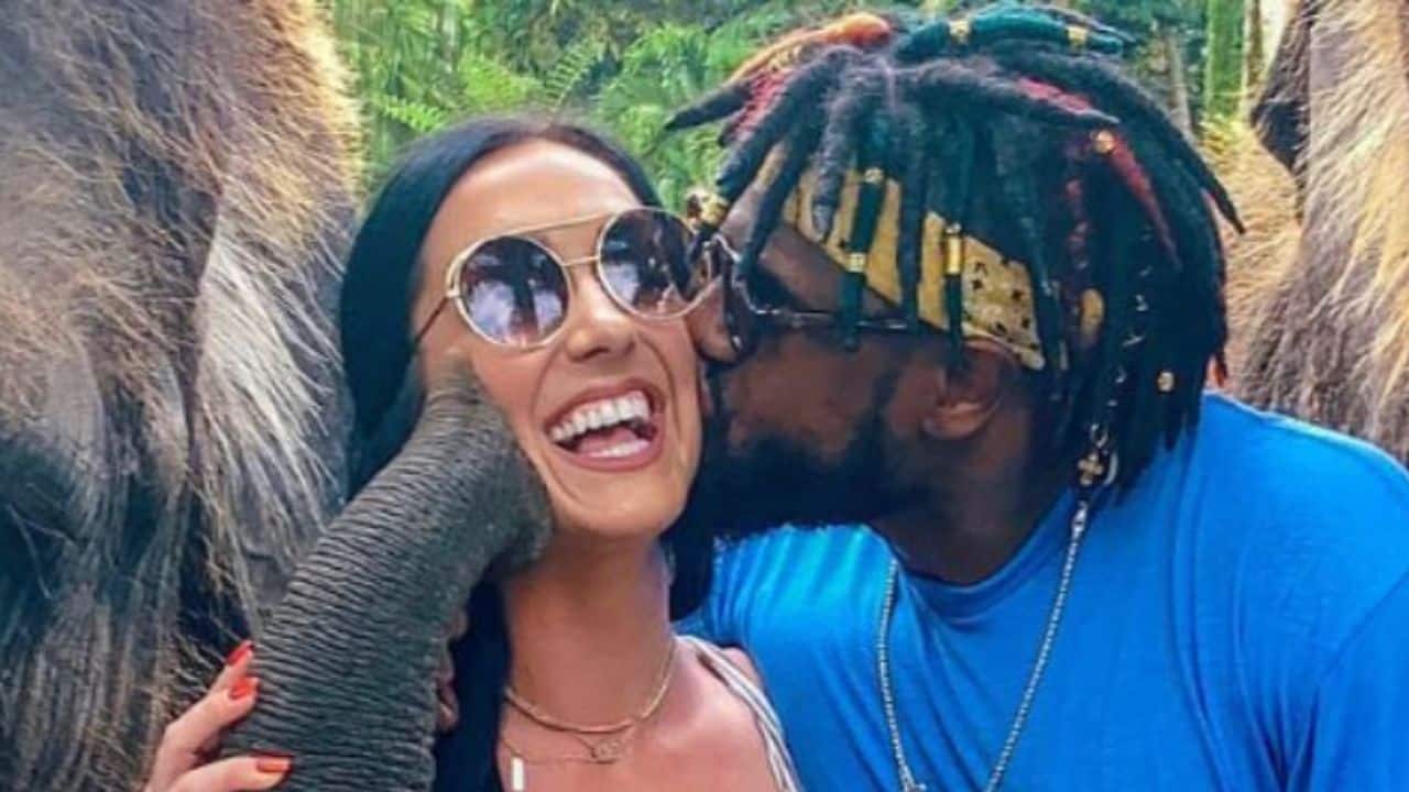 Is Stevan Ridley married and who is his wife or girlfriend