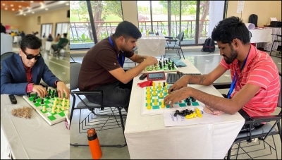 National Chess for visually challenged: Gangolli, Aryan, Soundarya joint leaders after Rd 3