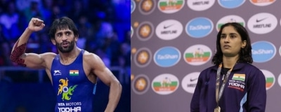 TOPS approves Bajrang, Vinesh’s requests to train in Kyrgyzstan, Poland respectively