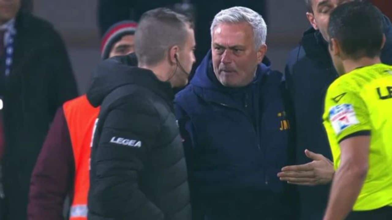 “Mind your f*cking business,” revealed what fourth official Serra told Jose Mourinho before he was shown a red card