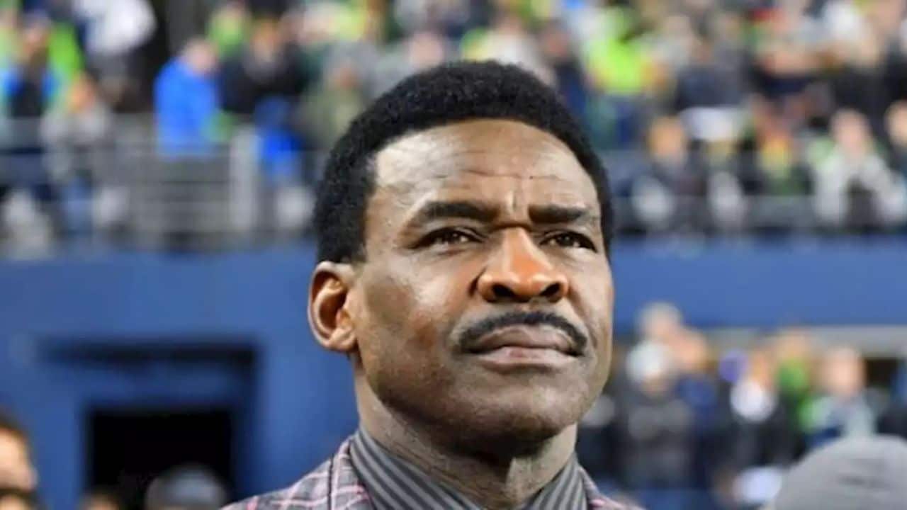 Watch video allegedly showing Michael Irvin interacting with woman who falsely accused him of assault in hotel goes viral