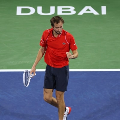 Dubai Tennis Championships: Medvedev overcomes Djokovic, to face Rublev in final