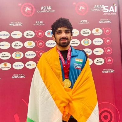Asian Wrestling C’ships: Aman Sehrawat wins first gold medal for India; Deepak bags bronze