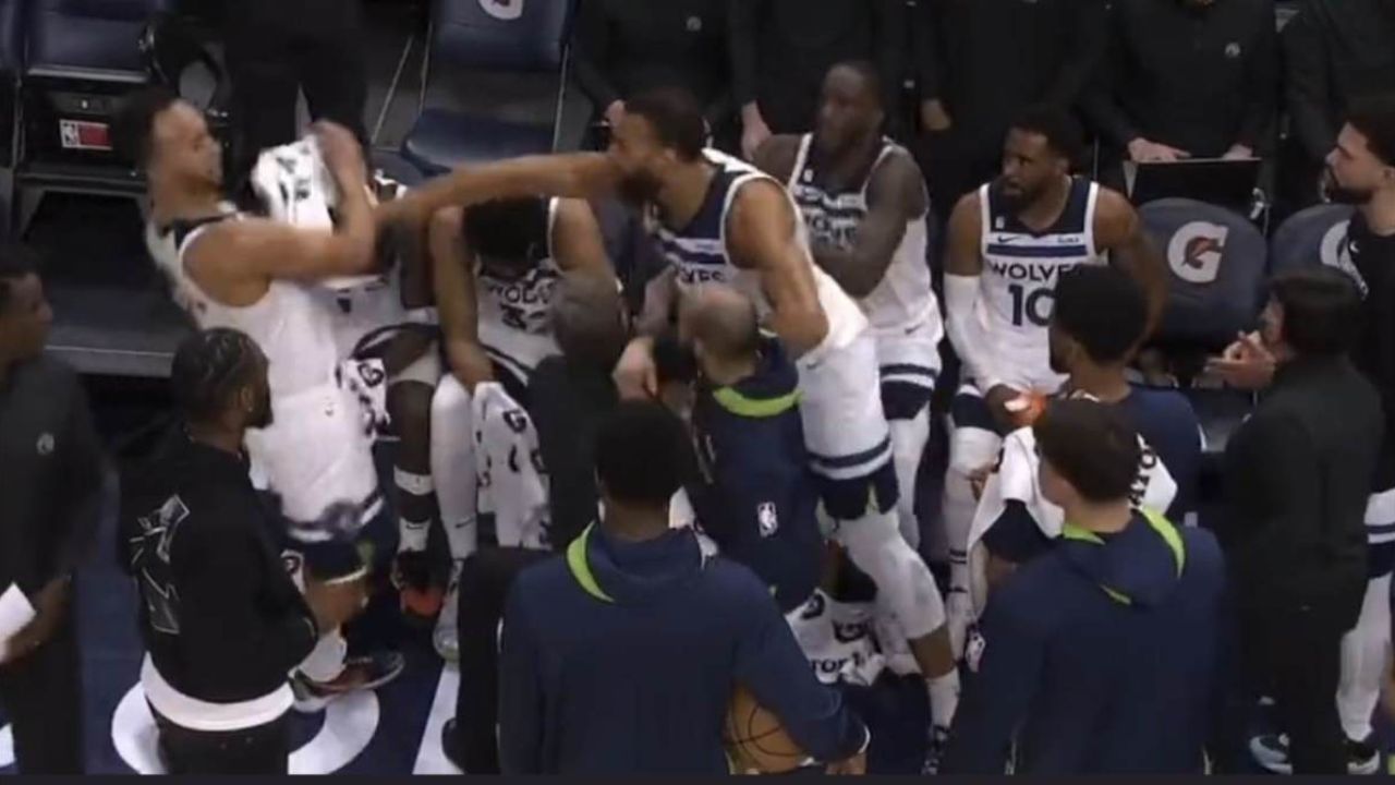 Watch Rudy Gobert Punches Teammate Kyle Anderson, Fight Video Goes ...