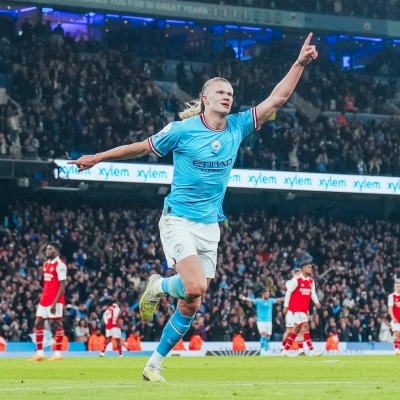Haaland breaks Salah’s 38-game Premier League goals record
