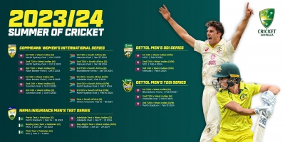 Australia men’s team to host Pak, Windies in 2023/24 home summer; women’s side to face West Indies, SA