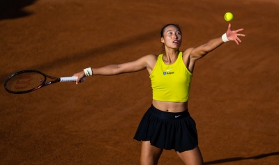 Italian Open: Zheng Qinwen beats Wang Xiyu to reach first quarterfinals on clay