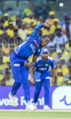 IPL 2023: Chris Jordan replaces injured Jofra Archer at Mumbai Indians