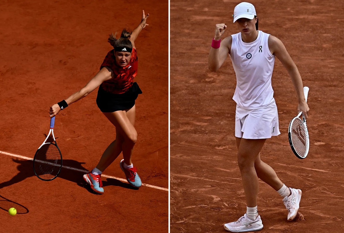French Open: Swiatek starts favourite against giant-killer Muchova in women’s final