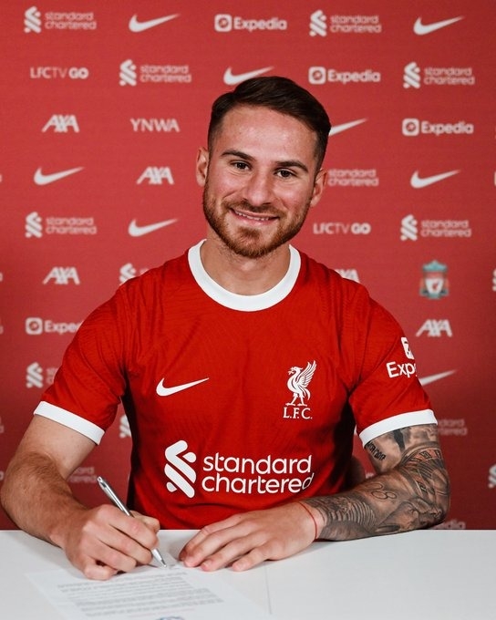 Liverpool complete signing of Alexis Mac Allister from Brighton