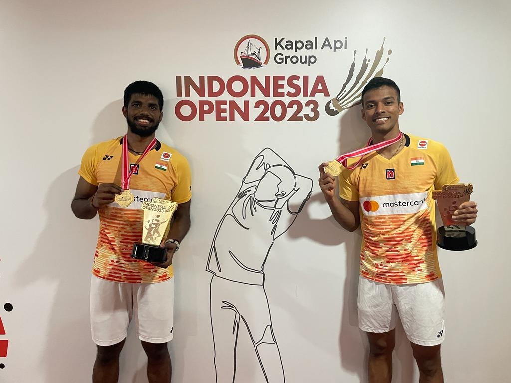 Indonesia Open: India’s Satwik/Chirag script history, beat world champions for men’s doubles title (Ld)