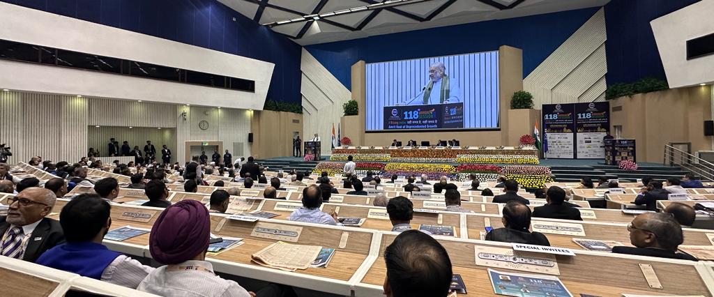 “India’s industry has to take the sankalp to enhance the size and scale, Yahi samay hai, sahi samay hai,” Hon’ble Union Home and Cooperation Minister of India, Shri Amit Shah, at PHDCCI 118th Annual Session 2023