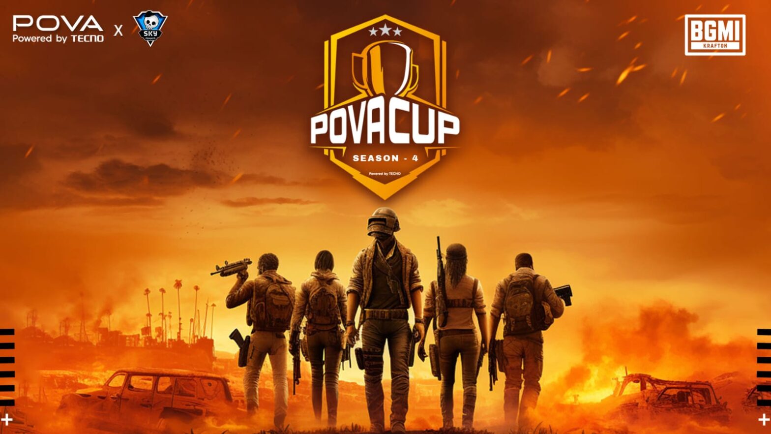 Enigma Gaming Bag Spectacular Victory At The Pova Cup Season 4 BGMI, Qualify For the Skyesports League LAN
