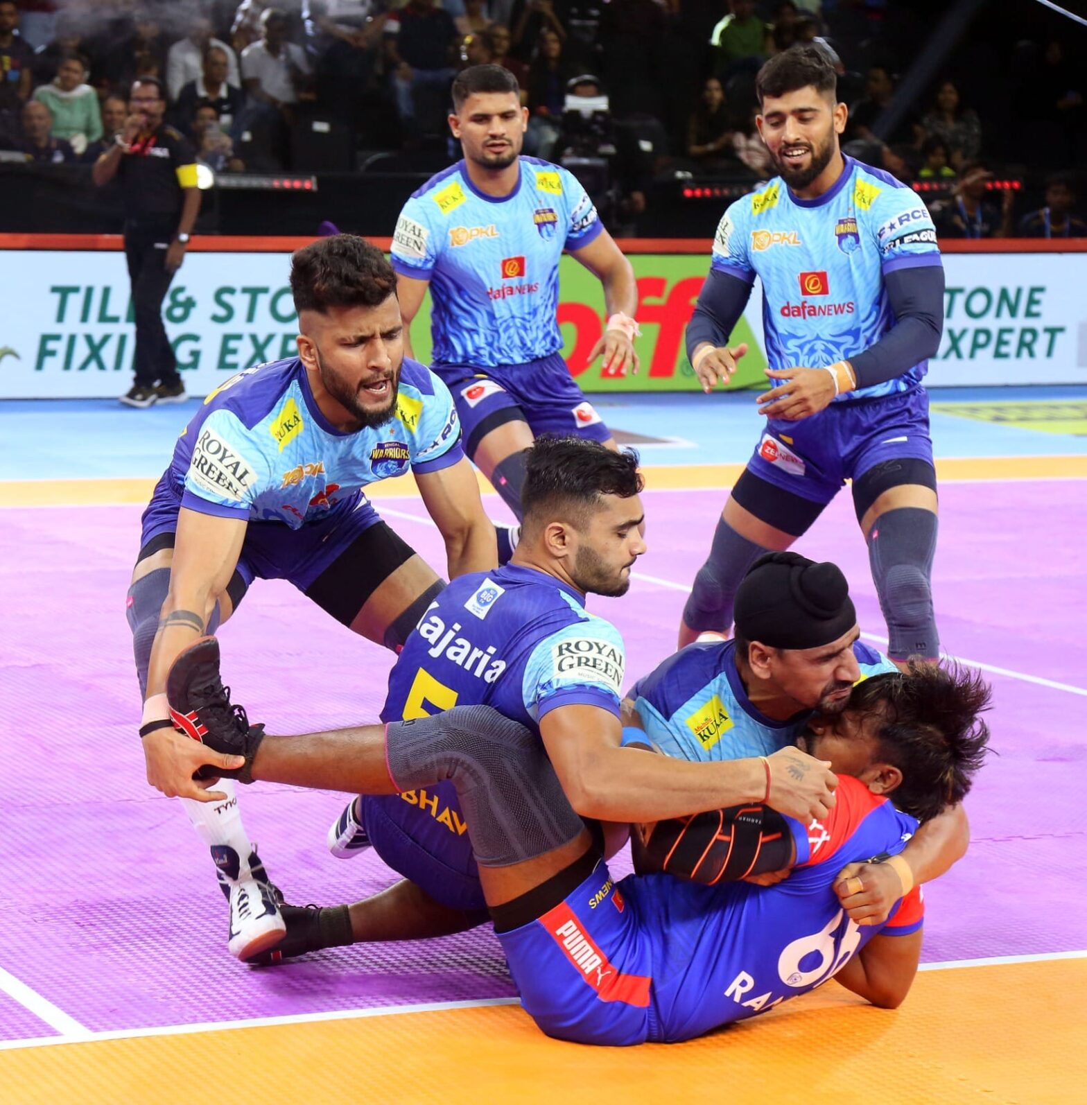 Haryana Steelers produce defensive masterclass to outsmart Bengal Warriors in PKL Season 10
