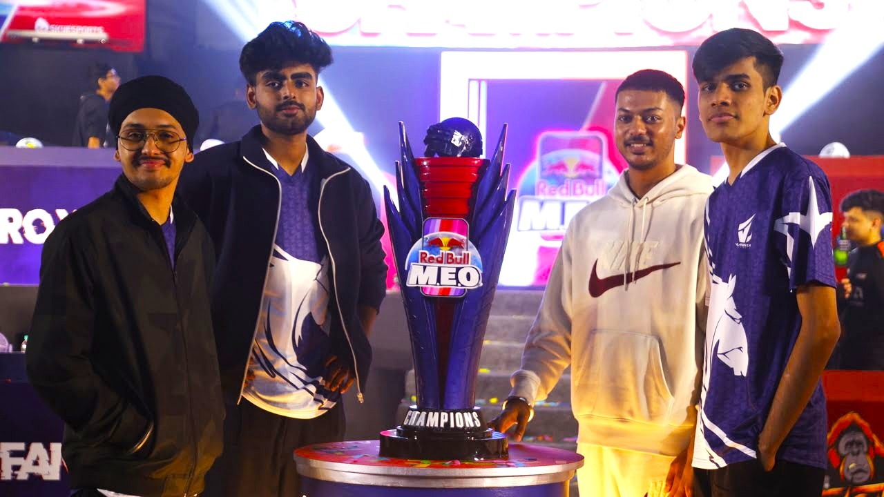 Vasista Esports Crowned Champions of Red Bull M.E.O. 2024 at Chennai Trade Centre