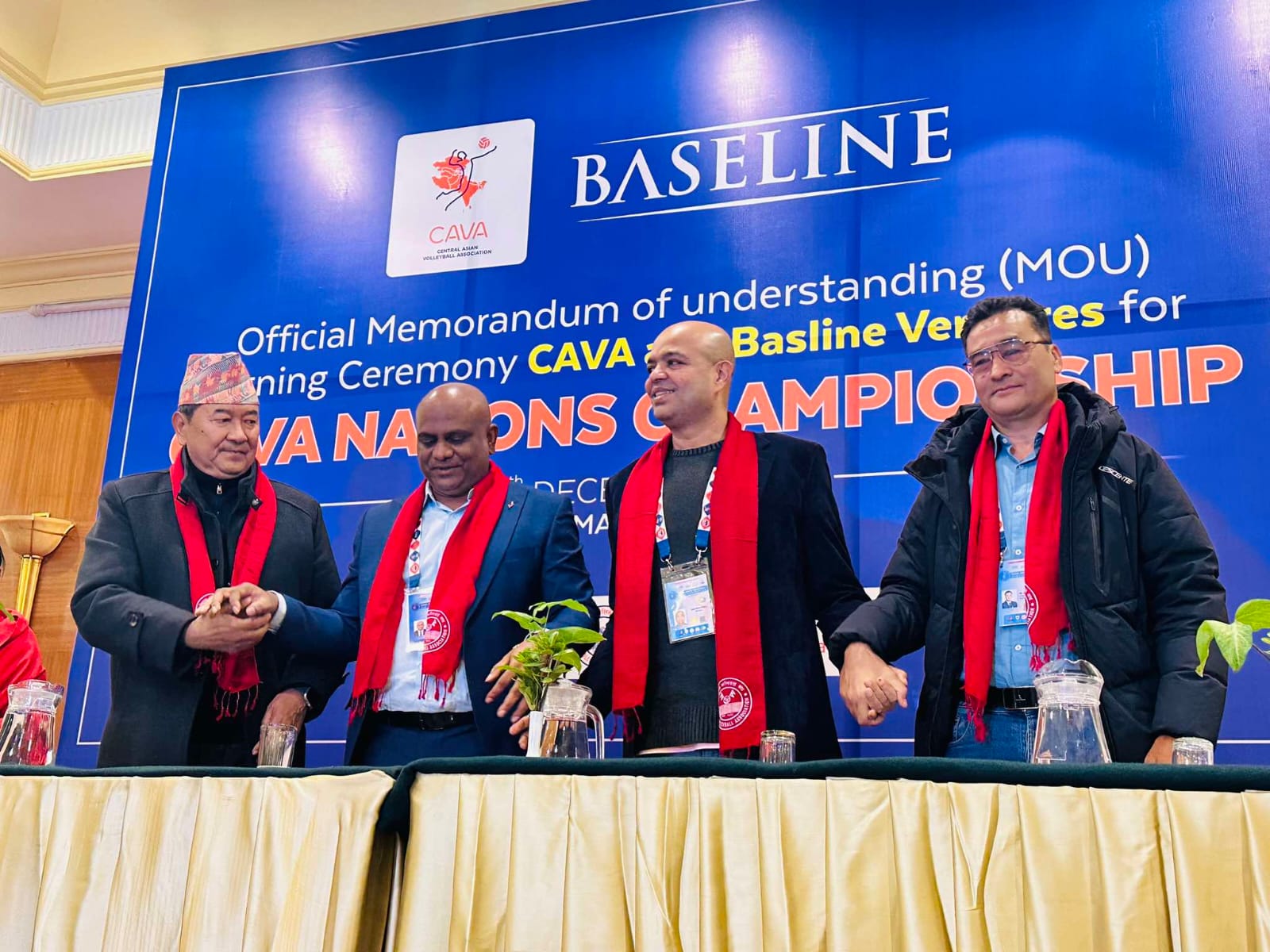 Central Asian Volleyball Association & Baseline Ventures announce a 10