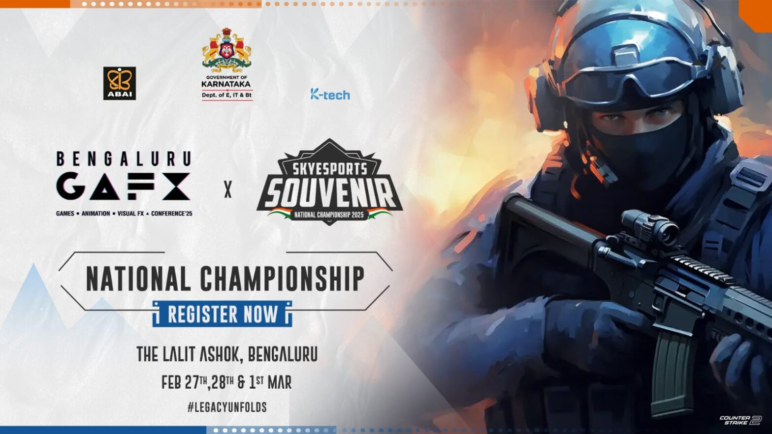 Skyesports Souvenir 2025 National Championship: Open-For-All Tournament Set To Descend At Bengaluru GAFX In Partnership With ABAI