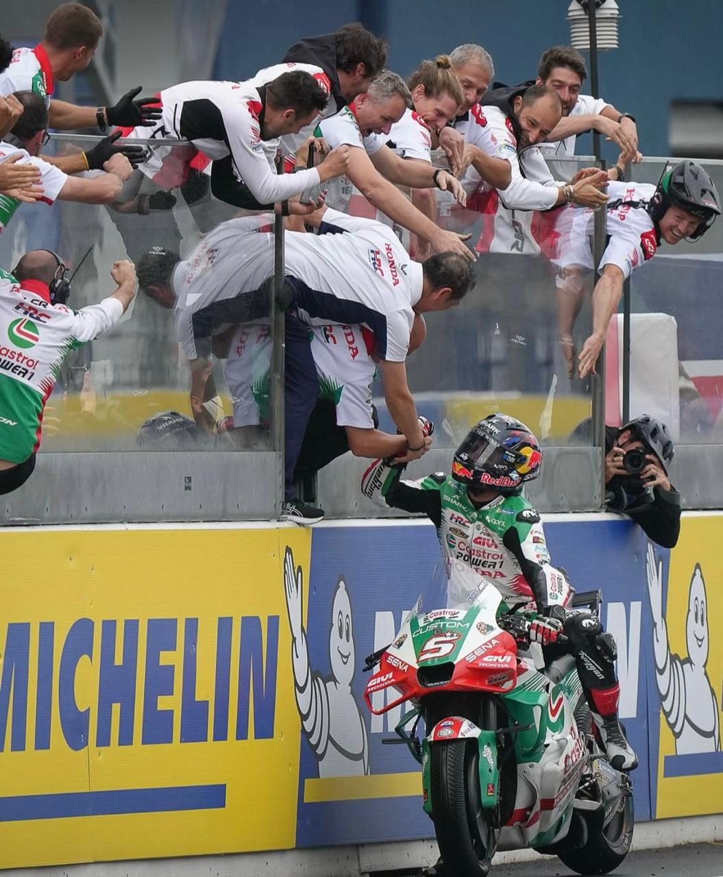 Honda HRC wins again amid dramatic French GP