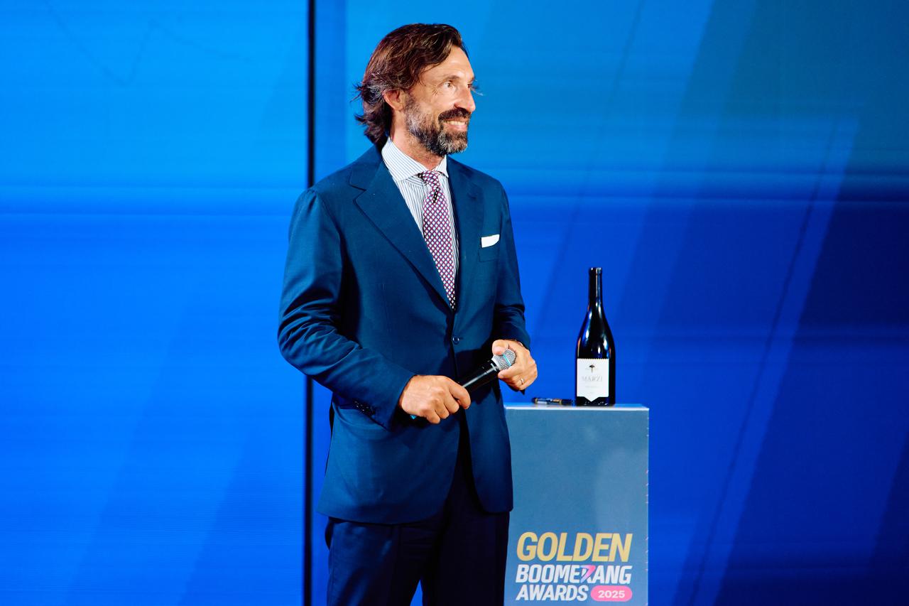 The Maestro’s Moment: AC Milan Legend Andrea Pirlo Reflects on Life and Career at Golden Boomerang Awards 2025