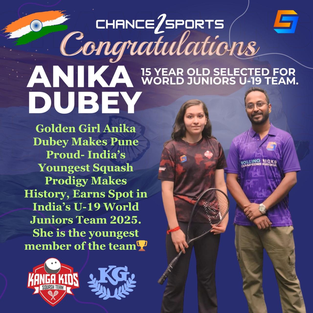 Golden Girl Anika Dubey Makes Pune Proud