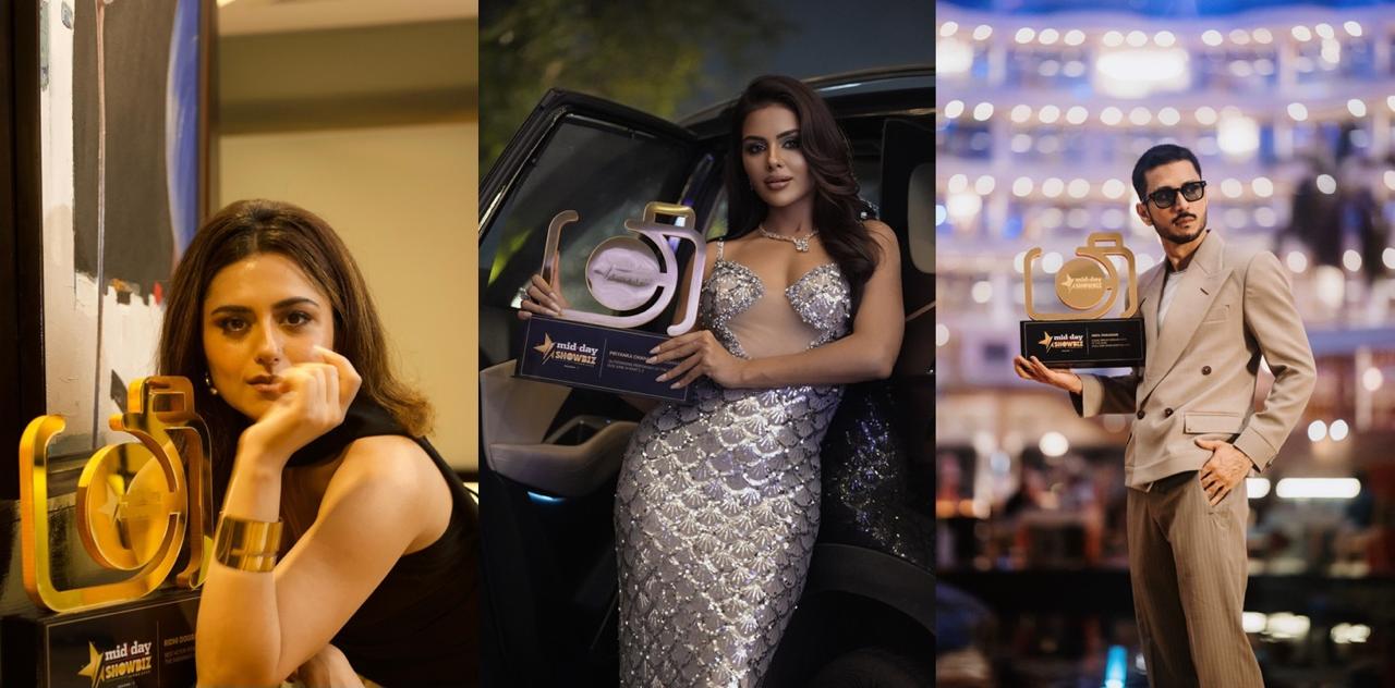 Riddhi Dogra, Amol Parashar, and Priyanka Chahar Choudhary Honoured for Stellar Performances at Mid-Day Showbiz Icons Awards 2025