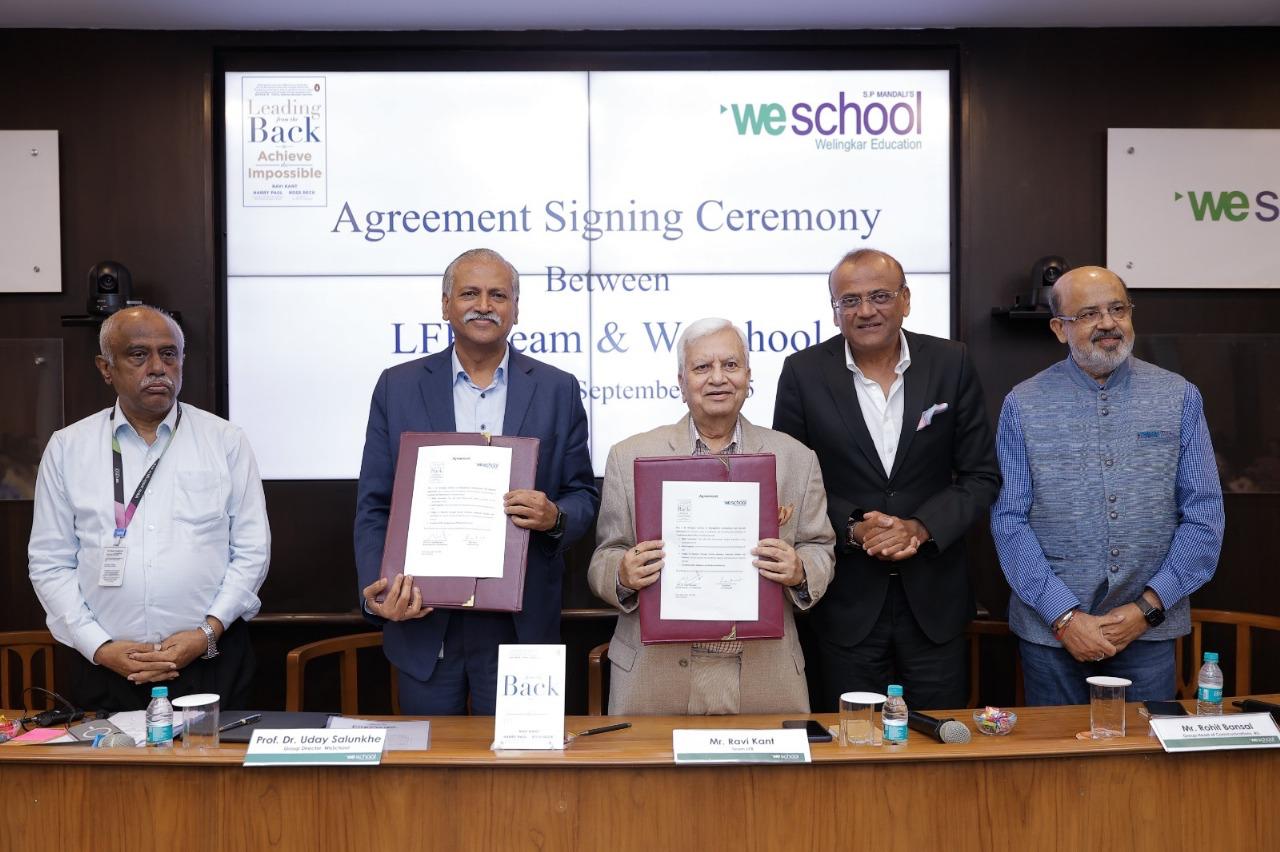 Shaping Tomorrow Together – WeSchool and LfB Formalize Partnership