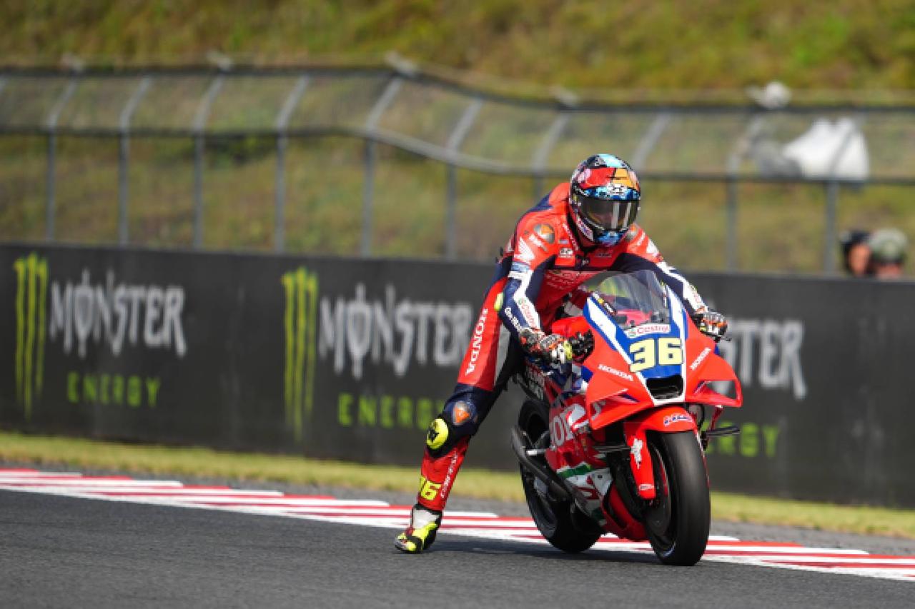 Determination pays off: Honda home podium for Mir