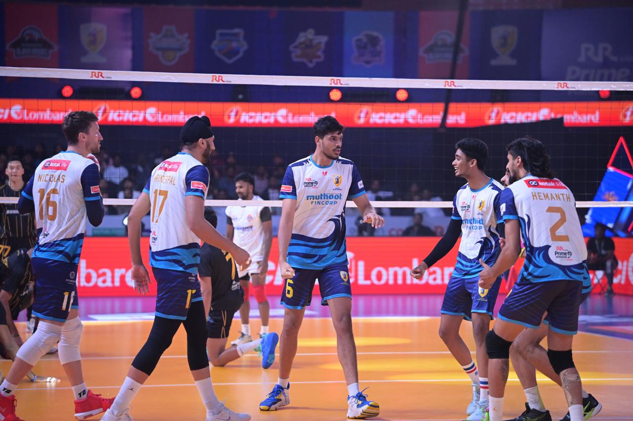 PVL 2025: Kochi Blue Spikers end campaign with motivating 3-1 win over Ahmedabad Defenders