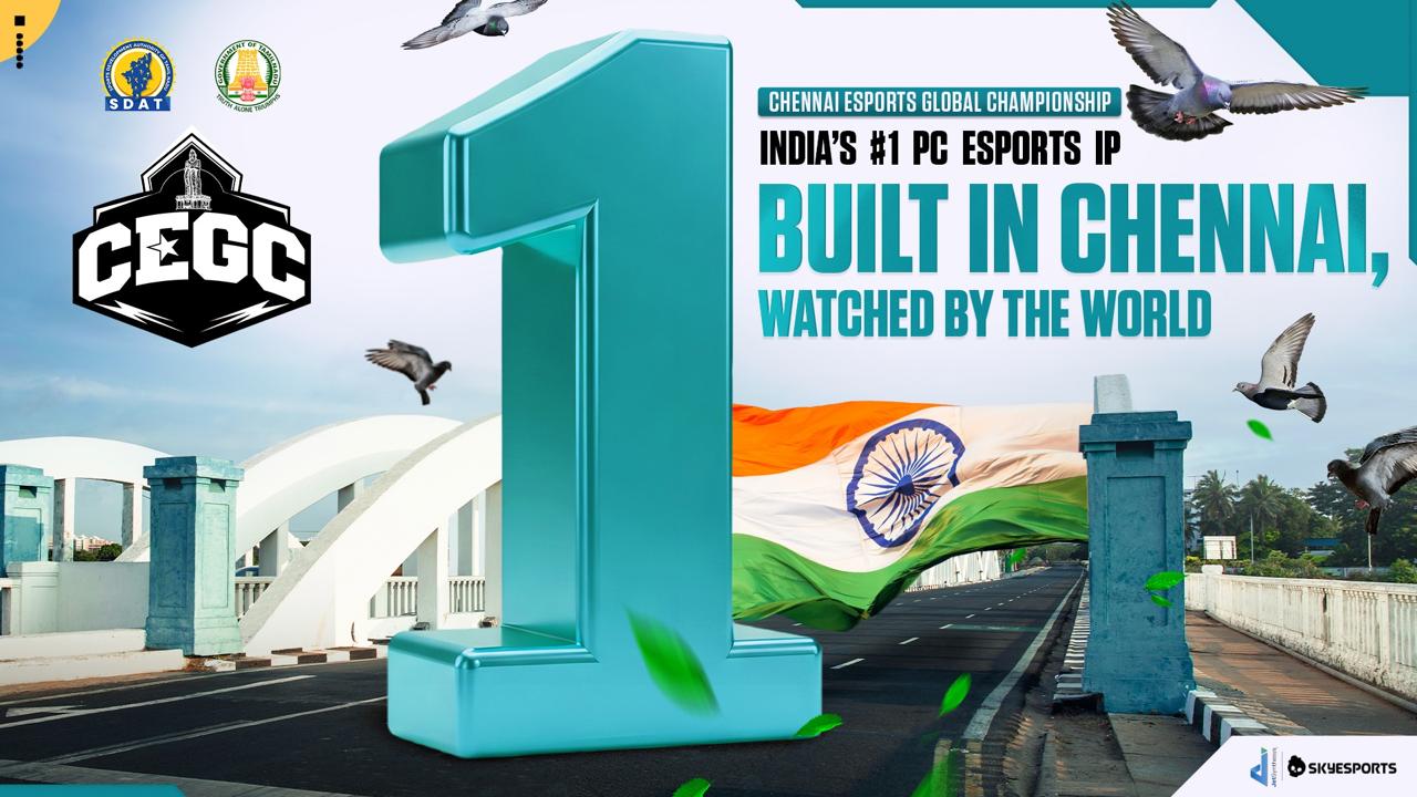 Tamil Nadu’s Chennai Esports Global Championship Becomes India’s #1 PC Esports IP by Viewership
