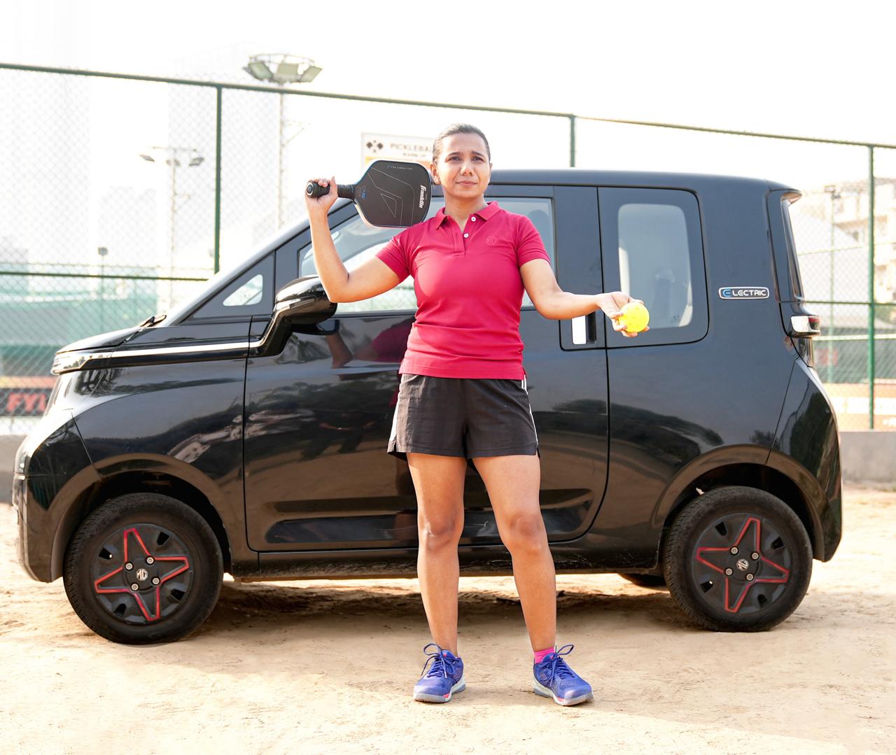 JSW MG Motor India onboards Pickleball Champion Monica Menon under Women of MG initiative