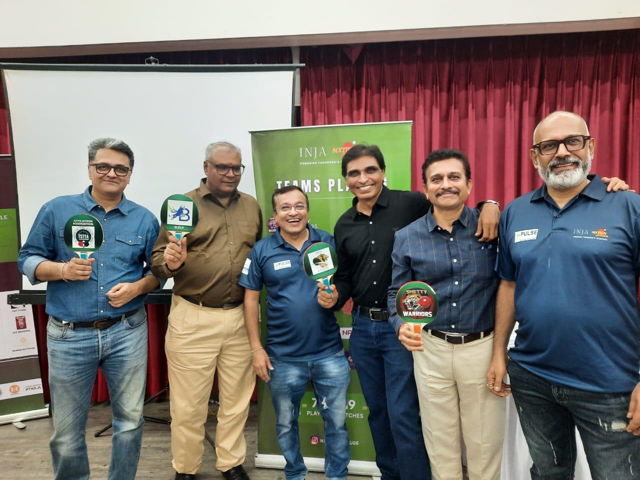 नेक्स्टजेन टेबलटेनिस लीग खेळाडूंच्या लिलावाला उत्स्फूर्त प्रतिसाद- १२ संघांनी निवडले आपल्या आवडीचे खेळाडू