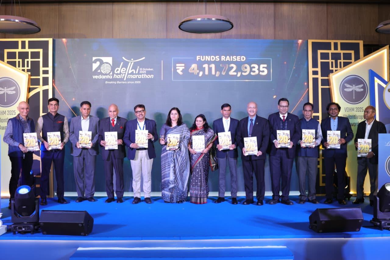 Vedanta Delhi Half Marathon continues its legacy of social good