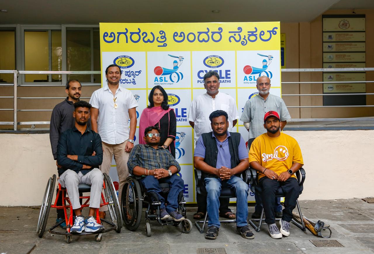 Cycle Pure Agarbathi Supports the  2nd Edition of Ability Sports League (ASL) T20