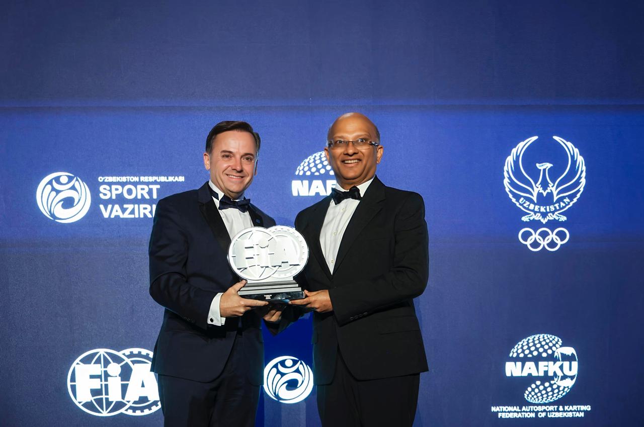 MRF Tyres honoured with FIA ERC Team Title at FIA Awards Gala 2025
