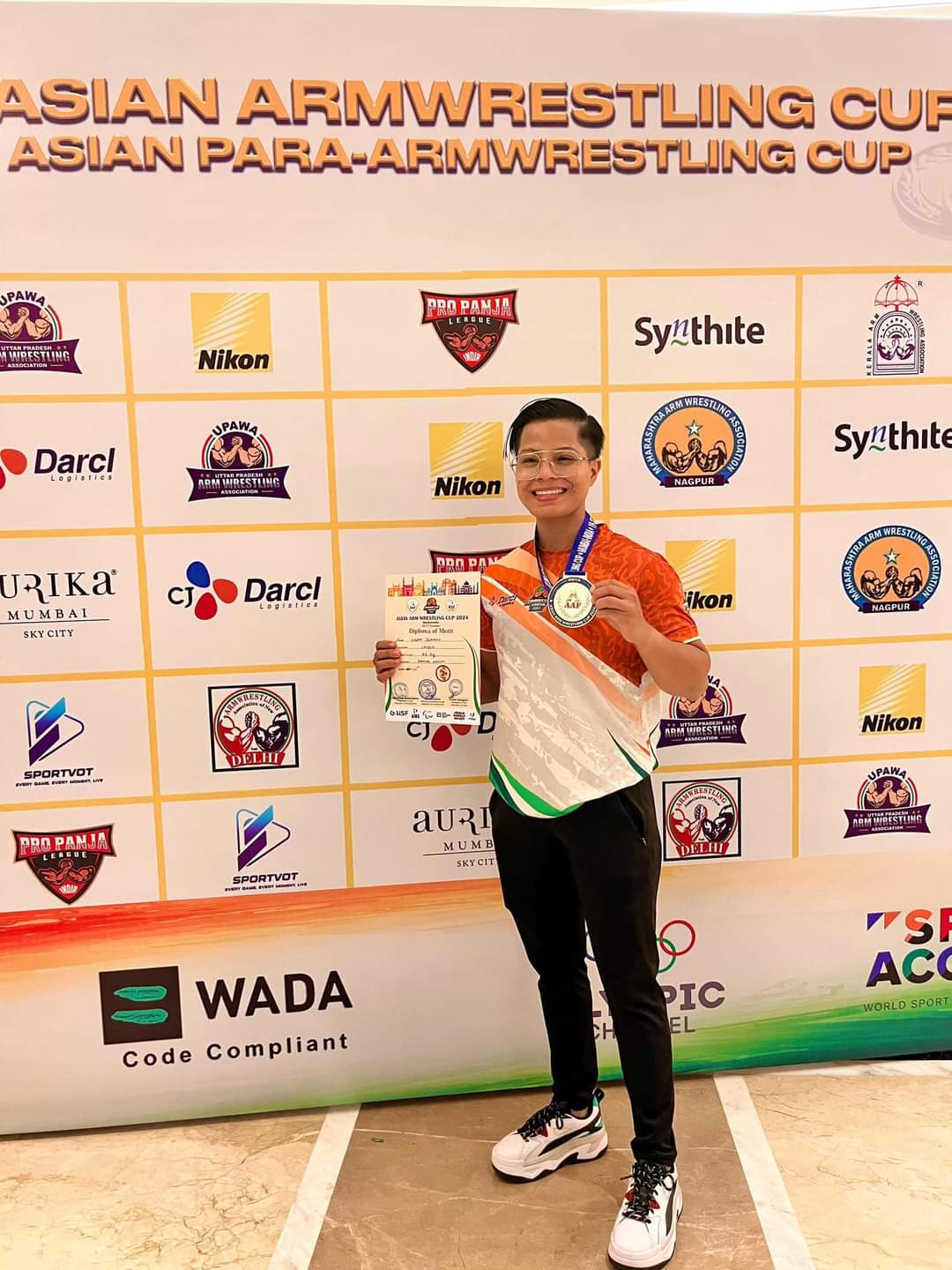 Pro Panja League Announces Arunachal Pradesh’s Onam Gamno as Team India Captain for Asian Cup Arm Wrestling