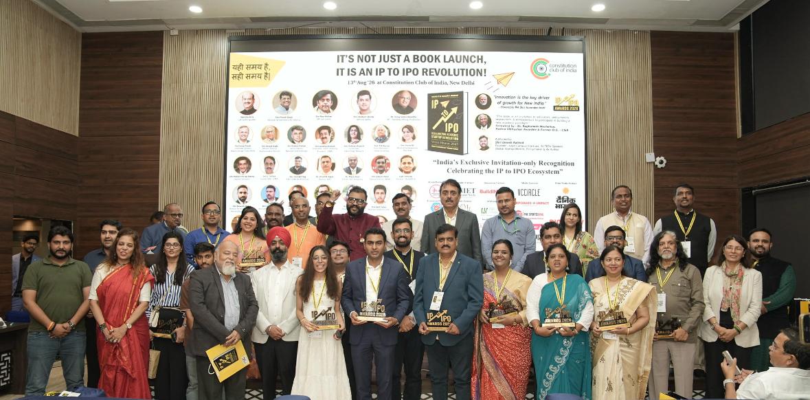 IP to IPO Awards 2026 Celebrates India’s Journey from Intellectual Property to Enterprise