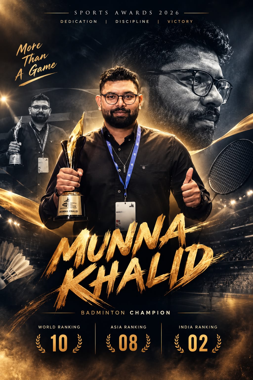 Crowned for Greatness: Munna Khalid’s Inspiring Triumph as Para Athlete of the Year 2026